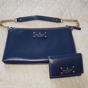 Kate spade matching purse and wallet